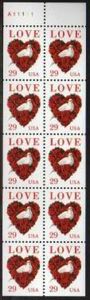 Love (Doves and Roses) - Pane