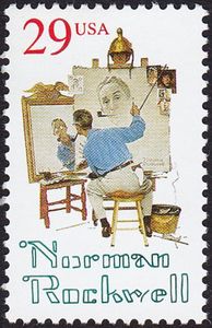 Norman Rockwell - Self-Portrait