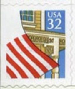 Flag over Porch