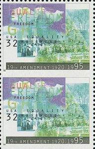 19th Amendment - Woman's Suffrage