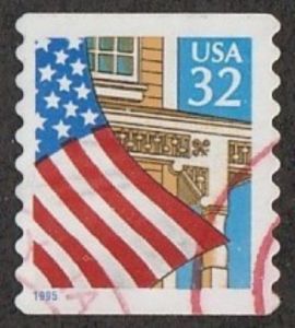Flag over Porch