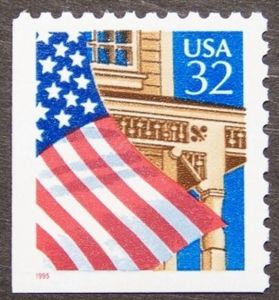 Flag over Porch