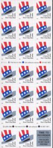 "H" Uncle Sam's Hat