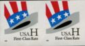 "H" Uncle Sam's Hat