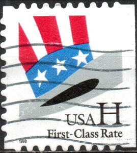 "H" Uncle Sam's Hat