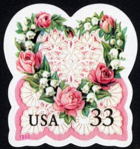 Heart of Pink Roses