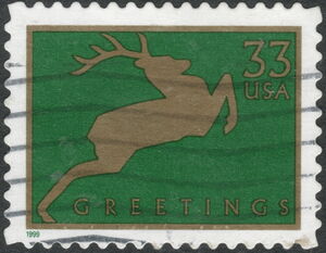Jumping Reindeer