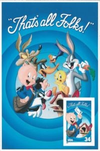 Porky Pig at Mailbox