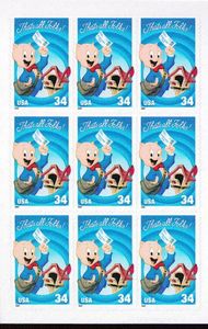 Porky Pig at Mailbox