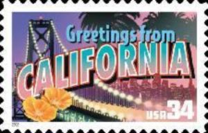 Greetings from California