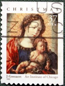 Madonna and Child by J. Gossaert