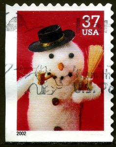Snowman with Pipe