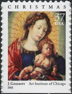 Madonna & Child, by J. Gossaert