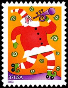 Santa Claus with Trumpet