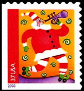 Santa Claus with Trumpet