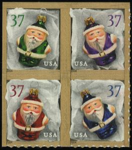 Santa Ornaments