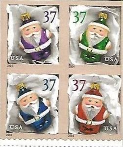 Santa Ornaments