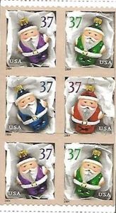 Santa Ornaments