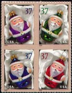 Santa Ornaments