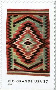 New Mexico Rio Grande Blanket, 1890