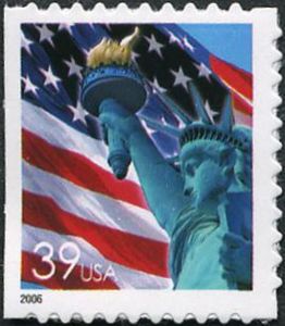 Flag & Lady Liberty