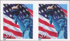 Flag & Lady Liberty