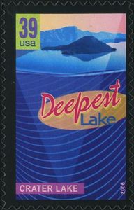 Crater Lake, deepest lake