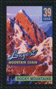 Rocky Mountains, longest mountain chain