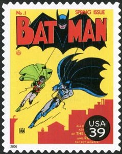 Batman comic book cover