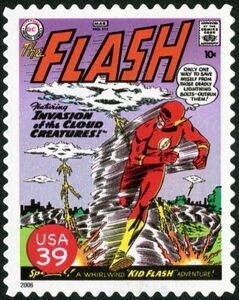 The Flash comic book cover