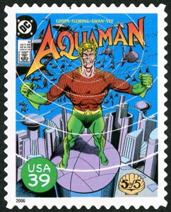 Aquaman comic book cover