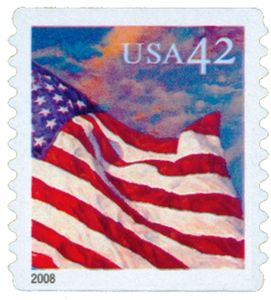 Flag at Dusk