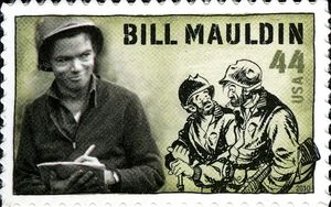 "Bill" Mauldin (1921-2003) Cartoonist and Caricaturist