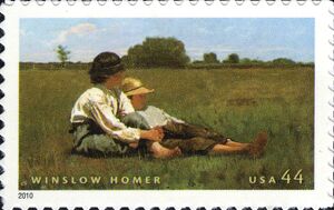 Winslow Homer, Boys in a Pasture, 1874
