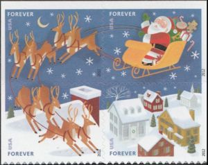 Santa and Sleigh
