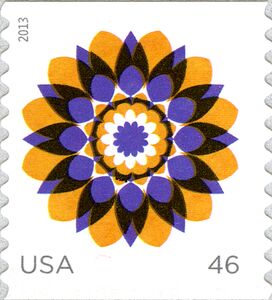 Kaleidoscope:Yellow orange outer leaves