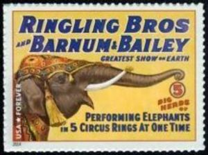 Ringling Bros and Barnum & Bailey Circus with Elephant