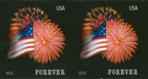 Star-Spangled Banner: Flag and Fireworks