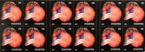 Star-Spangled Banner: Flag and Fireworks