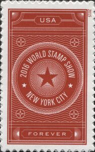 World Stamp Show-NY 2016 - Red