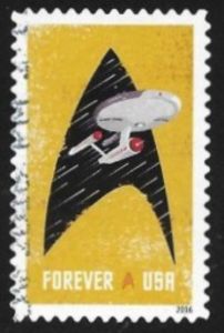 Star Trek: Starship Enterprise and Starfleet insignia
