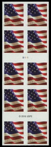 US Flag BCA Booklet of 10