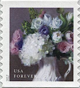 Flowers in White Vase - coil