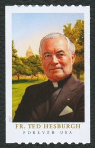 Father Theodore Hesburgh - coil