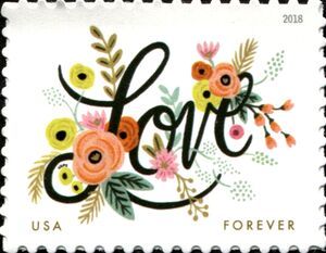 Love Stamp: Love Flourishes