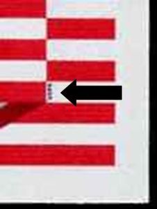 USA Flag 2018 - Booklet Pane Single version 2