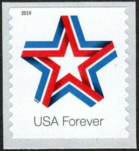Star Ribbon (Coil Stamp)