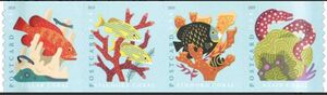 Corals (Coil Stamp)