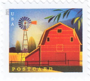 Gambrel Roofed Barn in Summer