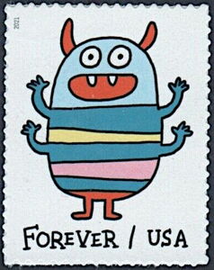 Multicolored Message Monster